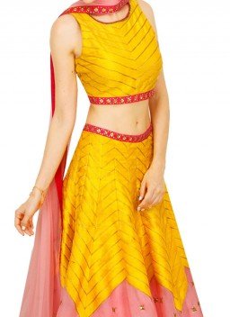 100% Pure SILK Dupioni FABRIC golden yellow 54" with slubs