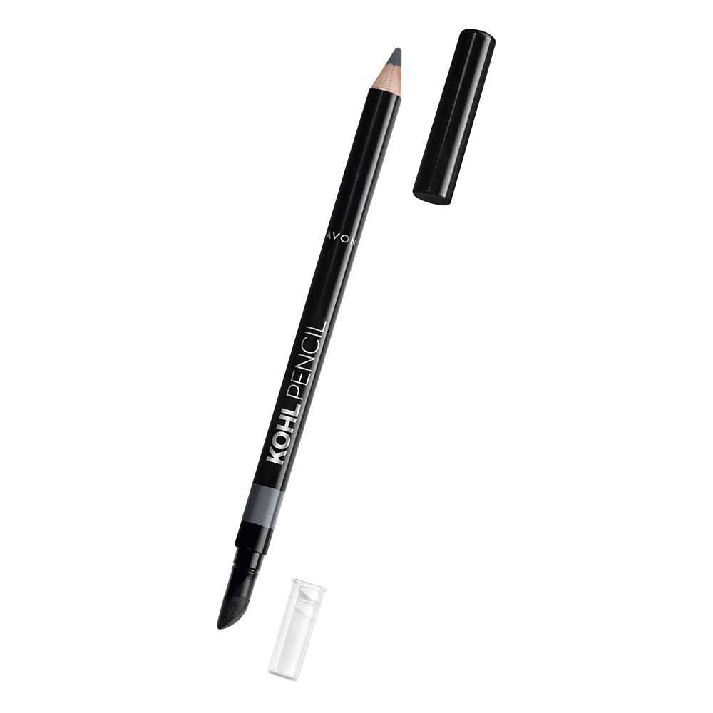 Avon Kohl Pencil Eyeliner Graphite, Super-Soft for Smooth Application, Long-Lasting, Budge-Proof Colour
