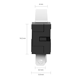 MUZHI SPDT 1NO 1NC Hinge Lever Momentary Push