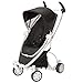 Quinny Zapp Xtra Stroller with Folding Seat, Black Irony