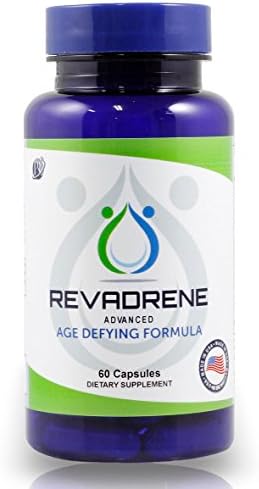 Natural Hair Growth Vitamins With Collagen - Advanced Hair, Skin &amp; Nails Support For Men &amp; Women (30 Day Supply of Revadrene)