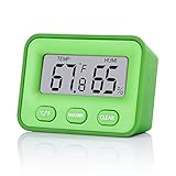 [Newest Design] Senbowe™ Digital Indoor Humidity Monitor Hygrometer Indoor Room Thermometer Fahrenheit Or Celsius Temperature Gauge Humidity