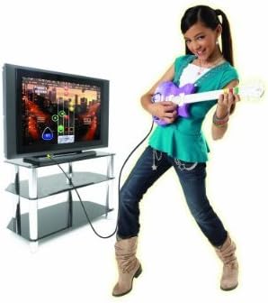 Amazon Com Hannah Montana Guitar Video Game With Bonus Decals To Customize Your Guitar Everything Else