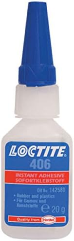 Tiptiper Super Glue Gel Control, 406 Prism Instant Adhesive, 20 Gram Bottle