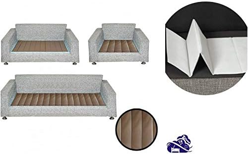 Zi FoamSofa Seat Rejuvenater Board Support Saggy Sagging Cushion Lift 1/2/3 Armchair (Brown, 1 Seat)
