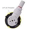 ZUOS 3" Ounting Vacuu Suction Cup With 1/4"-20 Feale Thread, Sall - View #7