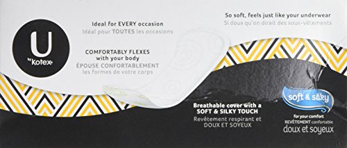 Kotex Natural Balance Lightdays Liners, Regular -64 ct.