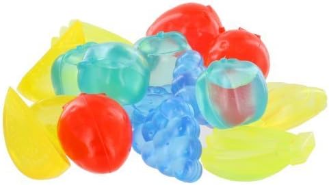 Fruit Shaped Reusable Plastic Ice Cubes - Colors May Vary by Good Old Vaule