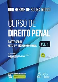 Livro Curso de Direito Penal - Vol. 1 - 9ª Edição 2025
