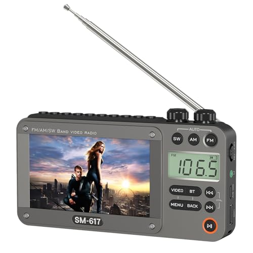 SEMIER portable video radio