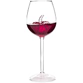 evomosa Starfish Wine Glasses Red Wine Glass with Starfish Inside 300ml