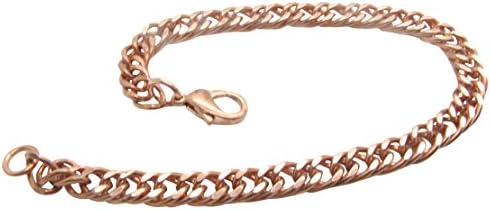 Copper Anklet CA633G - 1/4" wide - Available in 8 to 12 inch lengths - Choose your length below: (11 inch length) (8 inch length)