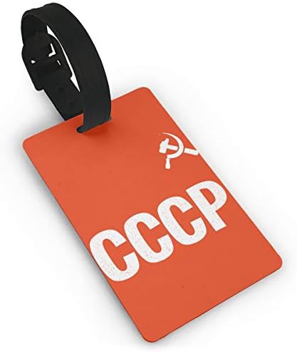 CCCP Soviet Union Russia RINGER PVC Travel Handbag ID Tags