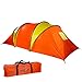 Automatic Family Camping Tent 4 Person Instant Pop Up Backpacking Waterproof Dome Easy Quick Setup Tents for Outdoor Hiking Include Carrying Bag