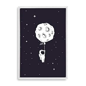 Framed Canvas Wall Art Cartoon Children