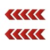 Waarschuwing Tape Reflecterende Pijl Teken Tape Veiligheid Auto Sticker Night Conspicuity Hazard Pijl Sticker Auto…