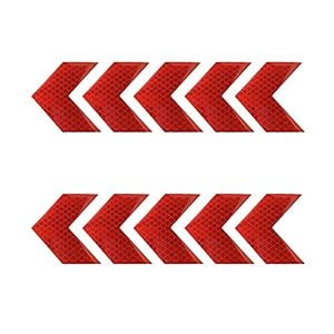 Waarschuwing Tape Reflecterende Pijl Teken Tape Veiligheid Auto Sticker Night Conspicuity Hazard Pijl Sticker Auto…