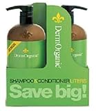 Dermorganic Shampoo and Conditioner Duo, 33.8 Ounces each