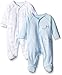 Little Me Baby Boys' 2 Pack Footie One-Piece Sleeper