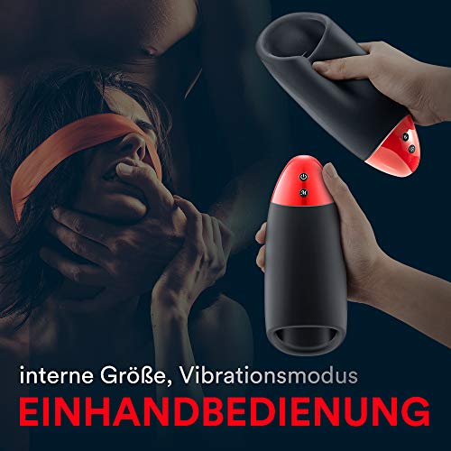 Aivrobta Automatischer Masturbatoren Cup Mit Intelligente Industion, Elektrische Cup-Masturbatoren Mit Wärmefunktion 42ºC, Sexspielzeug Männer Wasserdicht und Realistische Strukturen.