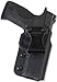 Galco Gunleather Triton Kydex IWB Holster RH Compatible with Glock 19, 23, 32, Black, (TR226)