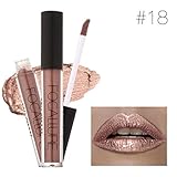 TraveT TraveT Waterproof Sexy Metallic Glitter Makeup Liquid Lipstick Gloss Matte Makeup Cosmetic
