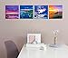 Ocean Coast Canvas Wall Art Beach Sunset Picture Prints Nature Pictures Modern Blue Wall Decor Canvas Artwork 12
