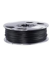 Materiales de impresión 3D de filamento de 1,75mm, de 1kg( 2.2lb) PETG, sólido, de colores opaco y negro