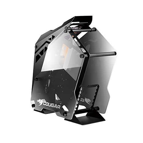 Cougar-CONQUER-ATX-Gaming-Case-Mini-ITX-Micro-ATX-PC-Case-ATX-Computer-Case-Mid-Tower-Tempered-Glass-Fan-and-Water-Cooling-Support