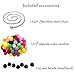 10 Pcs Christmas Pearl Bead Cage Pendant - Essential Oil Diffuser Charms for Choker Necklace Bracelet Earrings Jewelry Making