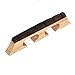 Maple & Ebony Banjo Bridge Three Legged Bridge for 6 String Banjo