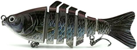 Apusale Fishing Lure Hard Bait Bass For 7 Segment Trout Swimbait Life-Like Swimming As Life Fish£¨JM023-A£