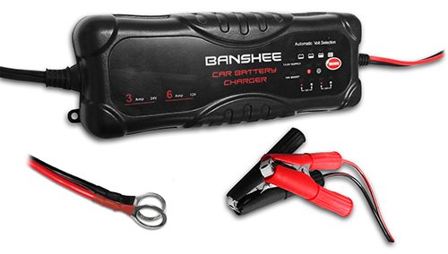 24V Smart Battery Charger Auto Car Truck 3 Amp multiple stage charging cycles