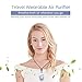 HiKiNS Wearable Personal Air Purifier Travel Negative Ion Generator Eliminator for Smoke, Dust,Odors and A Gift to Protect Your Lover