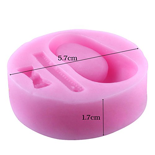 Windspeed Baby Shower Jelly Creative Baby Shoes Cake/Candy Chocolate Mold Fondant Baking Mould - Thumbnail 5