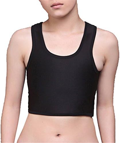 Super Flat Les Extra Large Lesbian Chest Binders Tomboy Compression Short Clasp