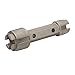 Brushed Nickel Toe Touch Conversion Kit Tub Drain Overflow and Removal Tool