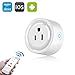 Smart Plug, Tocode Wireless Outlet WiFi Plug ,Wi-Fi Mini Smart Plug Socket Outlet Compatible with Alexa &Google Home, Remote Control Your Devices from Anywhere,Timing Function