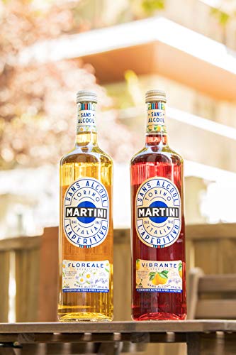 MARTINI Vibrante und Floreale alkoholfreier Aperitif 2er-Pack, 2 x 75cl / 750ml, zwei Produkte angereichert mit hochwertigen Botanicals – Bild 7