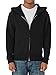 Jerzees Youth Full Zip Hooded Sweatshirt, Black, Large