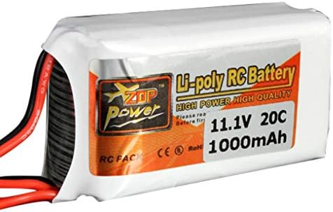 ZOP Power 11.1V 1000MAH 20C Lipo Battery JST Plug