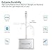 Valoin ZJW HDMI Adapter Converter 2 in 1 Plug for iPad iPod, Silver-A
