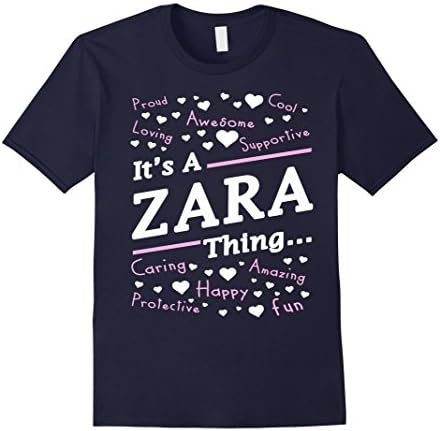 Mens It's A Zara Thing T-Shirt Zara Gifts for Girl Women Medium Navy