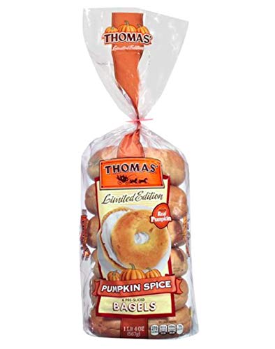 Thomas' Pumpkin Spice Bagels, 6ct