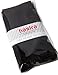 HASLRA Women's Solid Over The Knee High Socks 1 Pairs (Black)