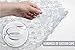 The Original KANGAROO (TM) Bath, Tub, and Shower Mat, 35 inches x 16 inches, Machine Washable, Anti-Bacterial, Bubble Design, Extra Large Size (Clear)