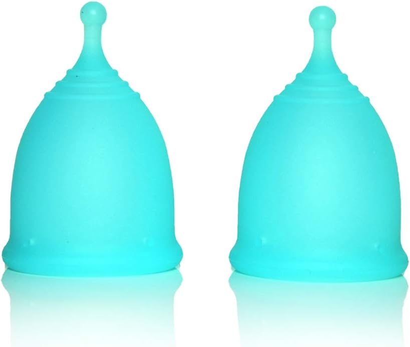 Menstrual Cups Multi Pack Heavy Flow Flexible Disposable Softcup Small Or Large Two Pack with Storage Silicone Soft Cups Menstrual Organic Cups Large: Health & Personal Care