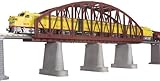MTH Electric Trains O Steel Arch Bridge, Rust