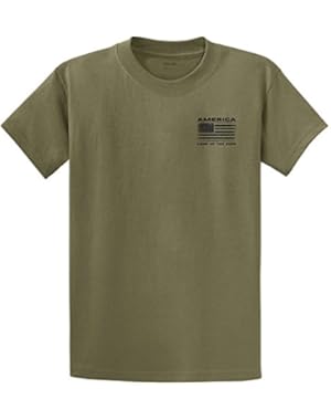 Vintage America Land of The Free Flag T-Shirts,Tanks and Hoodies