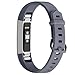 iGK For Fitbit Alta Bands and Fitbit Alta HR Bands, Newest Adjustable Sport Strap Replacement Bands for Fitbit Alta and Fitbit Alta HR Smartwatch Fitness Wristbands Grey Small